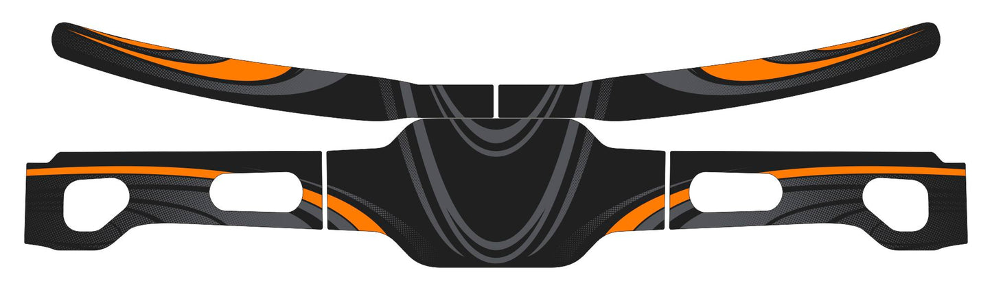 McLaren Rear Bumper Graphics Kit