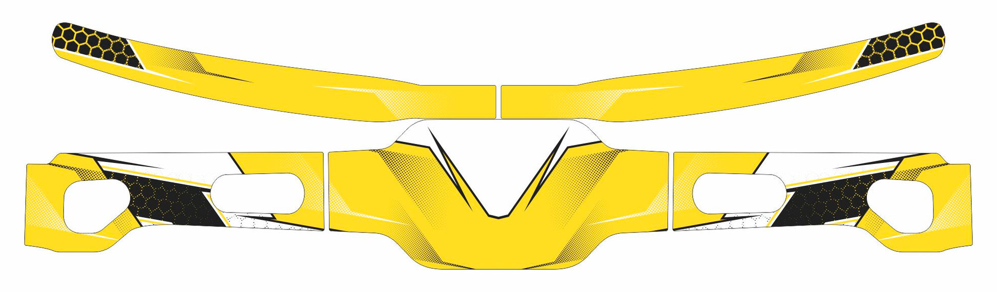 Bolt Rear Bumper Graphics Kit