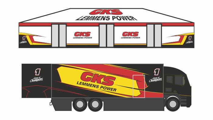 AC Motorsport support lorry custom design