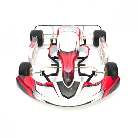 Swift Red Kart Graphics Kit Front High View
