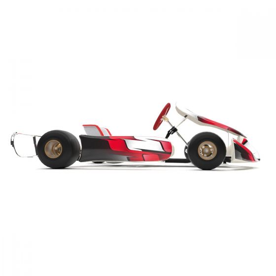Swift Red Kart Graphics Kit Side View