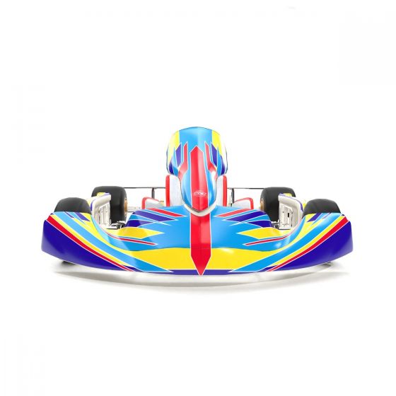Alonso 2016 Replica Kart Graphics Kit Front Low View
