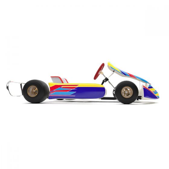 Alonso 2016 Replica Kart Graphics Kit Side View